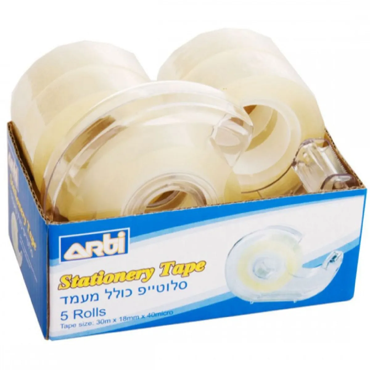 דיספנסר סלוטייפ Arti + 5 גלילים - תמונה 2