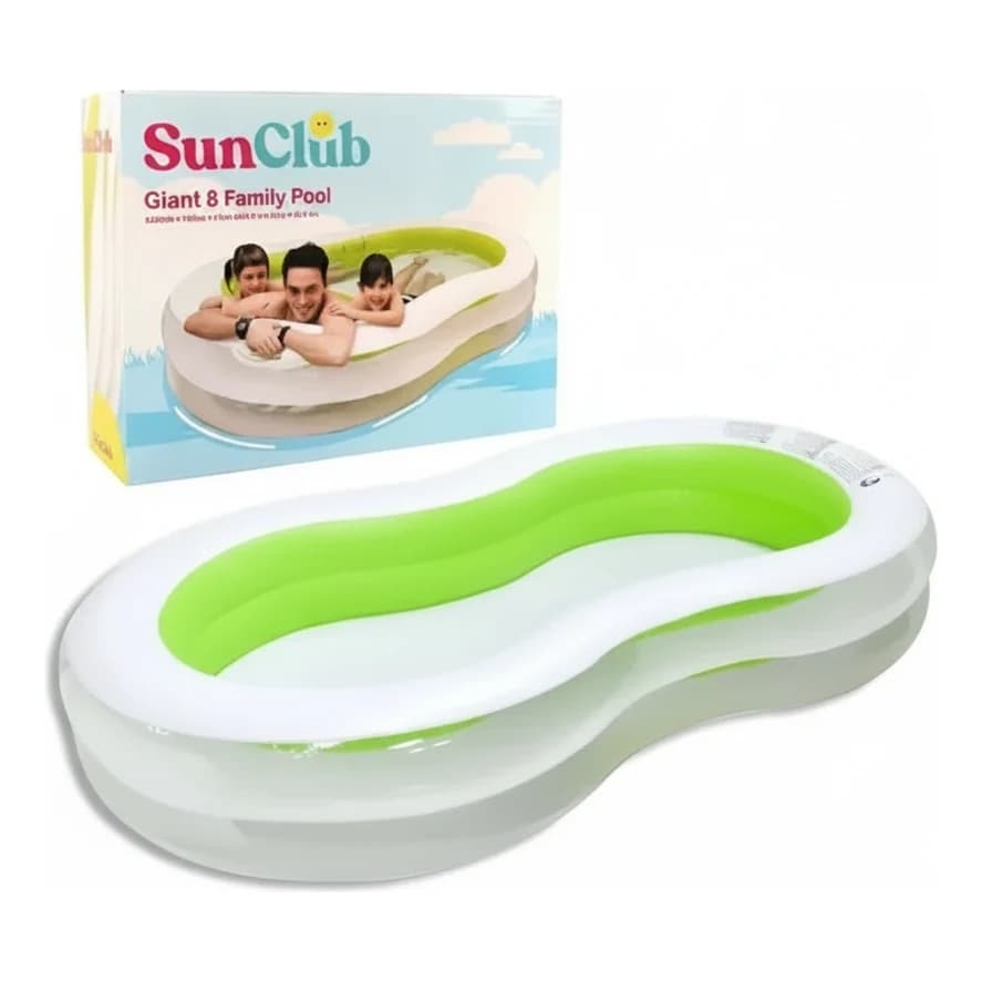 בריכה מתנפחת Sun Club 12876 - 240x140 ס"מ - תמונה 1