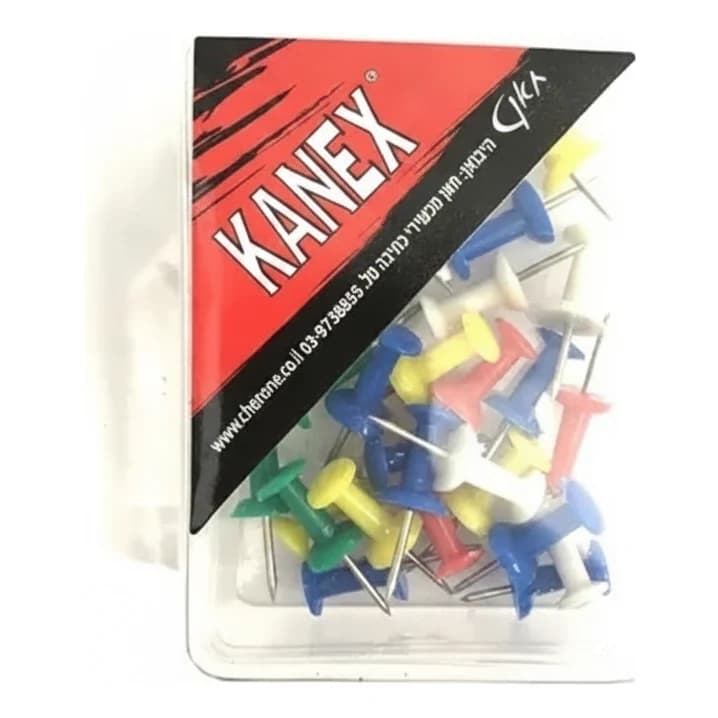 נעצי לחיצה צבעוניים Kanex - תמונה 1