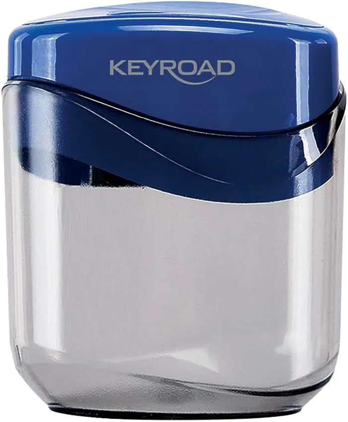 מחדד כפול עם מיכל Keyroad – מארז 12 יחידות - תמונה 3