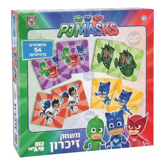 משחק זיכרון PJ Masks - יצירה - תמונה 1