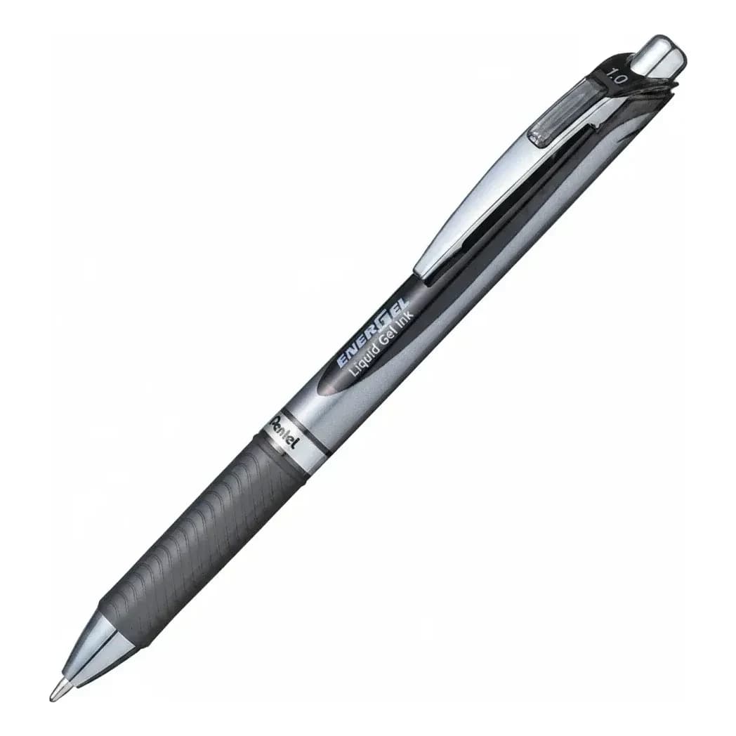 עט ג'ל פנטל EnerGel BL80 1.0 מ"מ - שחור - תמונה 1