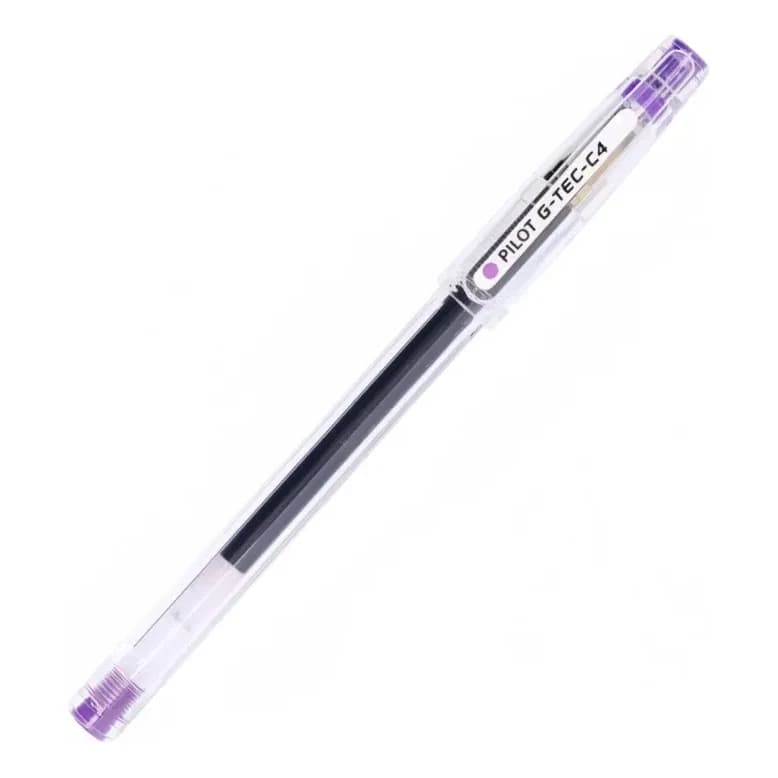 עט ג'ל פיילוט G-TEC-C4 0.4 מ"מ - סגול - תמונה 1