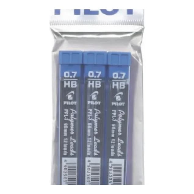 עופרות Pilot לעפרון מכני 0.7 מ"מ – סט 3 קופסאות - תמונה 1