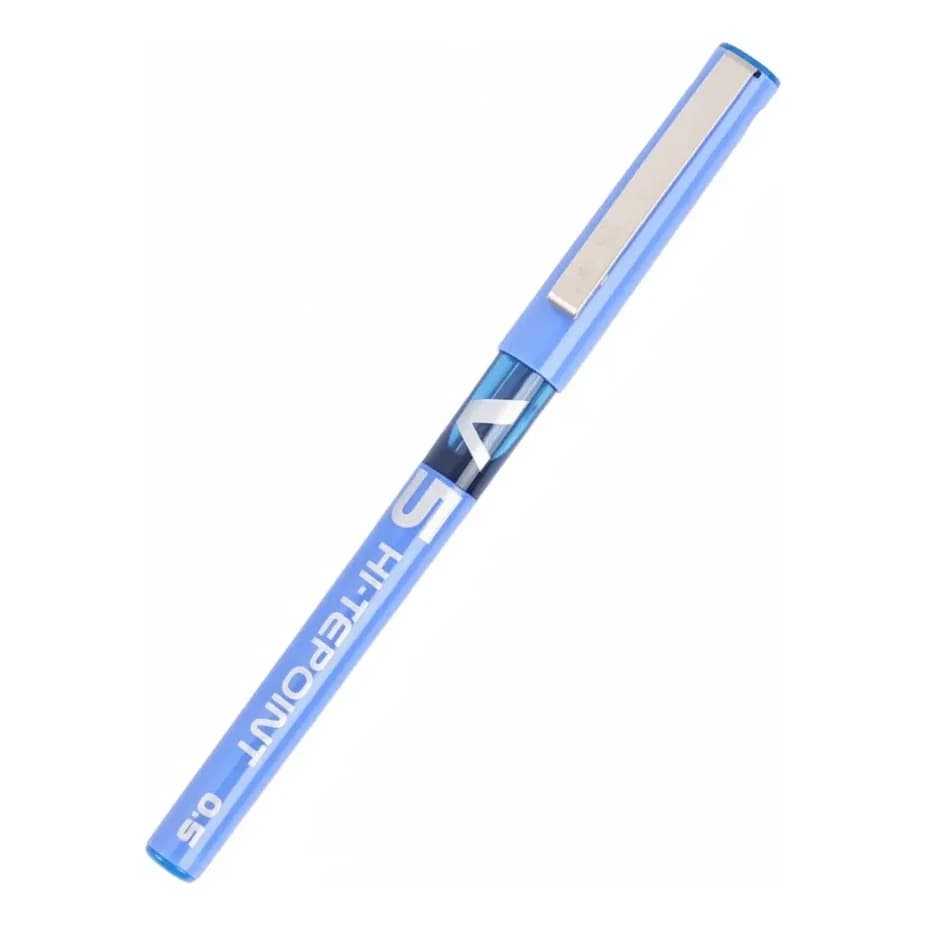 עט רולר פיילוט Hi-Tecpoint V5 0.5 מ"מ - כחול - תמונה 1