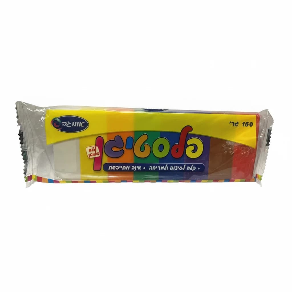 פלסטלינה 8 צבעים - 160 גרם - תמונה 1